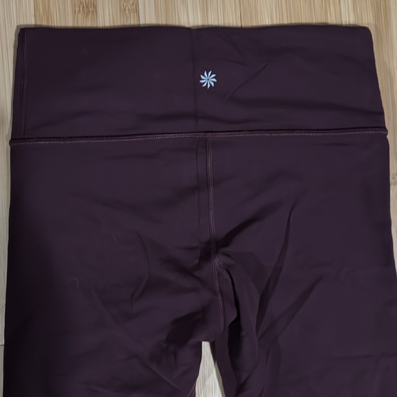 Athleta Deep Burgundy Leggings sz S - Picture 4 of 5